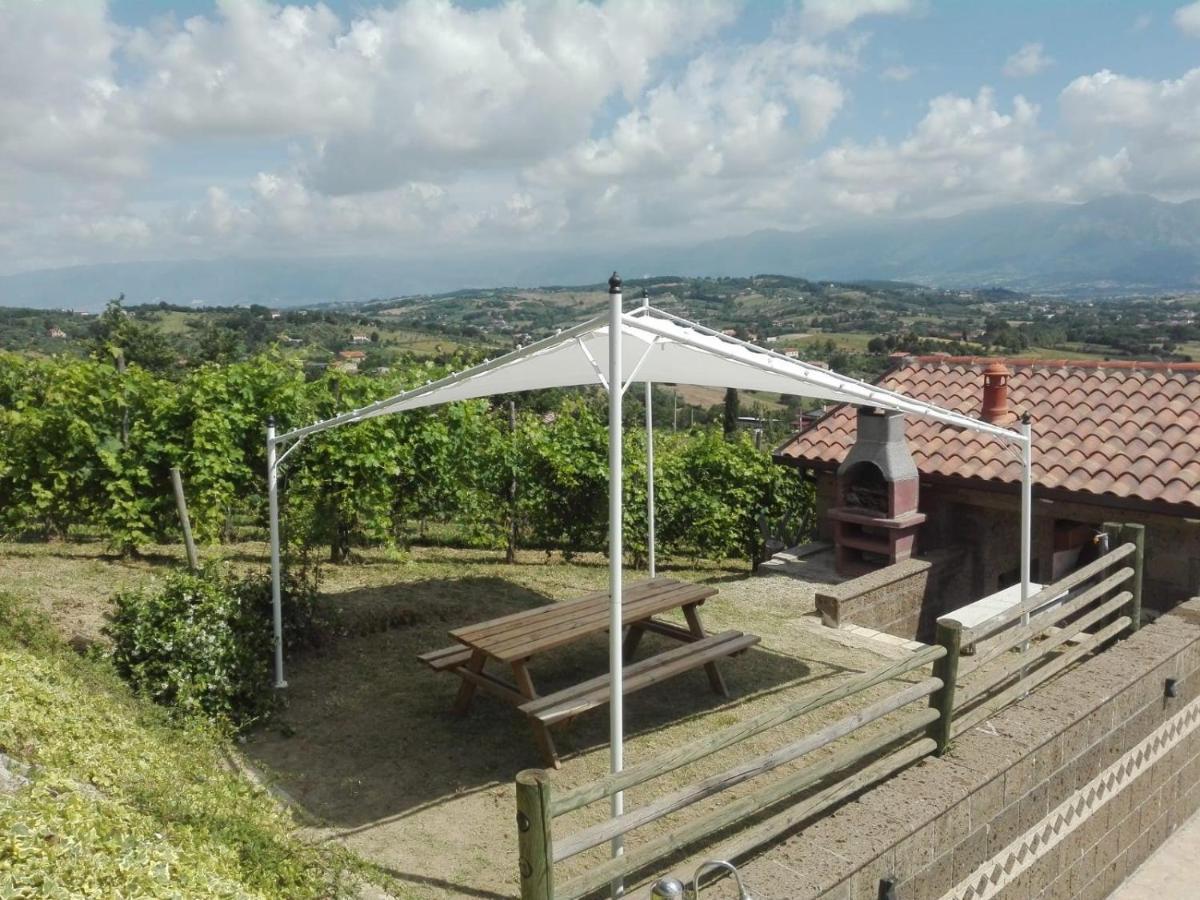 Villa Santoro Ai Tre Ulivi Con Piscina Privata Caiazzo Eksteriør bilde