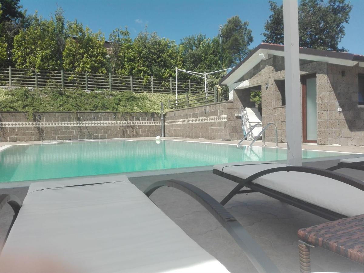 Villa Santoro Ai Tre Ulivi Con Piscina Privata Caiazzo Eksteriør bilde