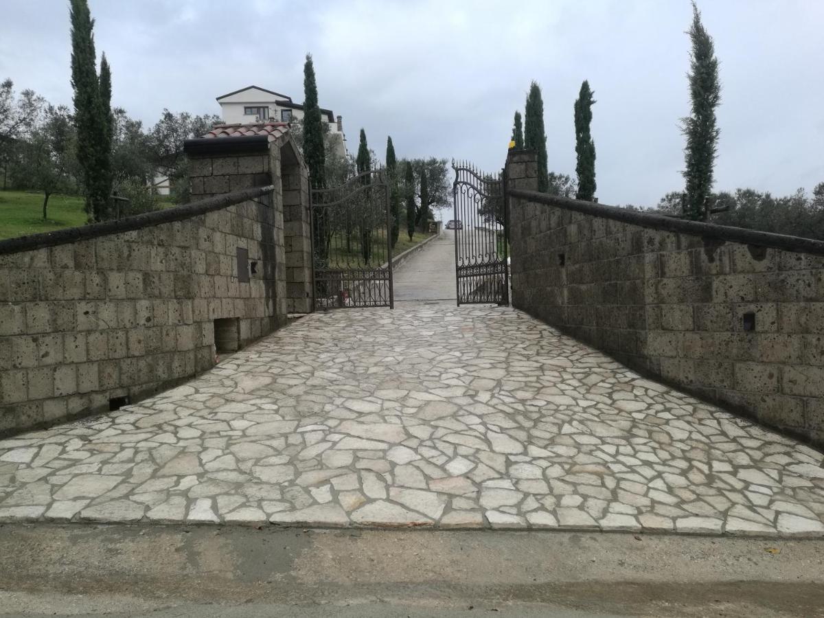 Villa Santoro Ai Tre Ulivi Con Piscina Privata Caiazzo Eksteriør bilde