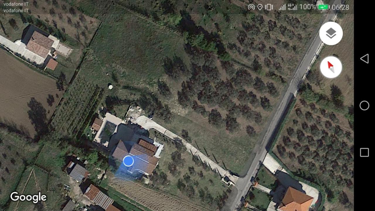 Villa Santoro Ai Tre Ulivi Con Piscina Privata Caiazzo Eksteriør bilde